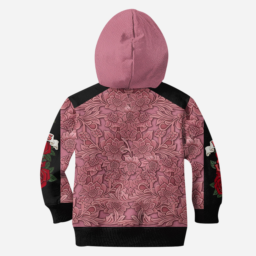 Il doit bien y avoir une lumière qui brille plus fort quelque part - Sweat à capuche et legging personnalisés King of Rock and Roll