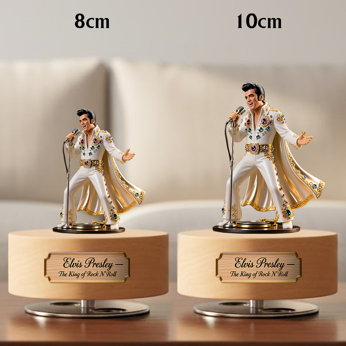 Impossible de s'empêcher de tomber amoureux - Plaque musicale rotative King of Rock and Roll