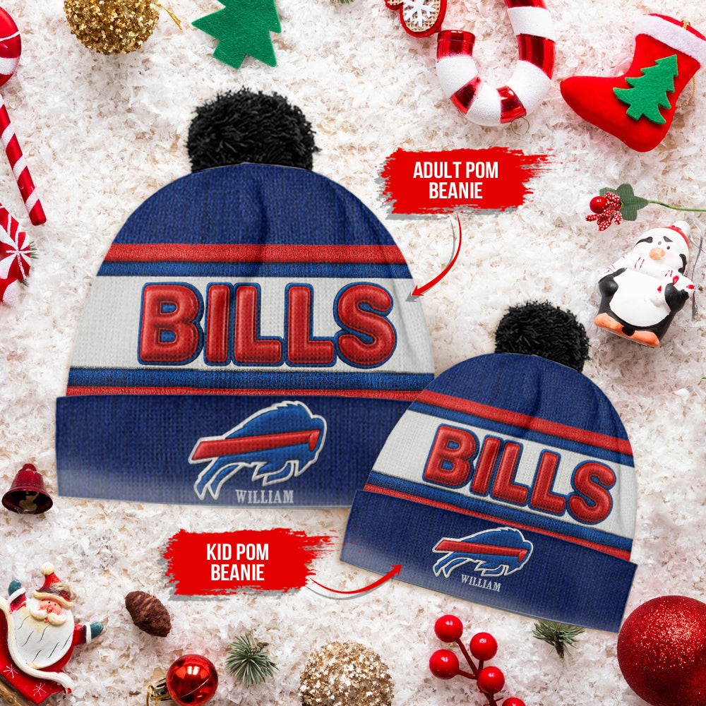 Équipe de football de Buffalo - Bonnet de football américain personnalisé