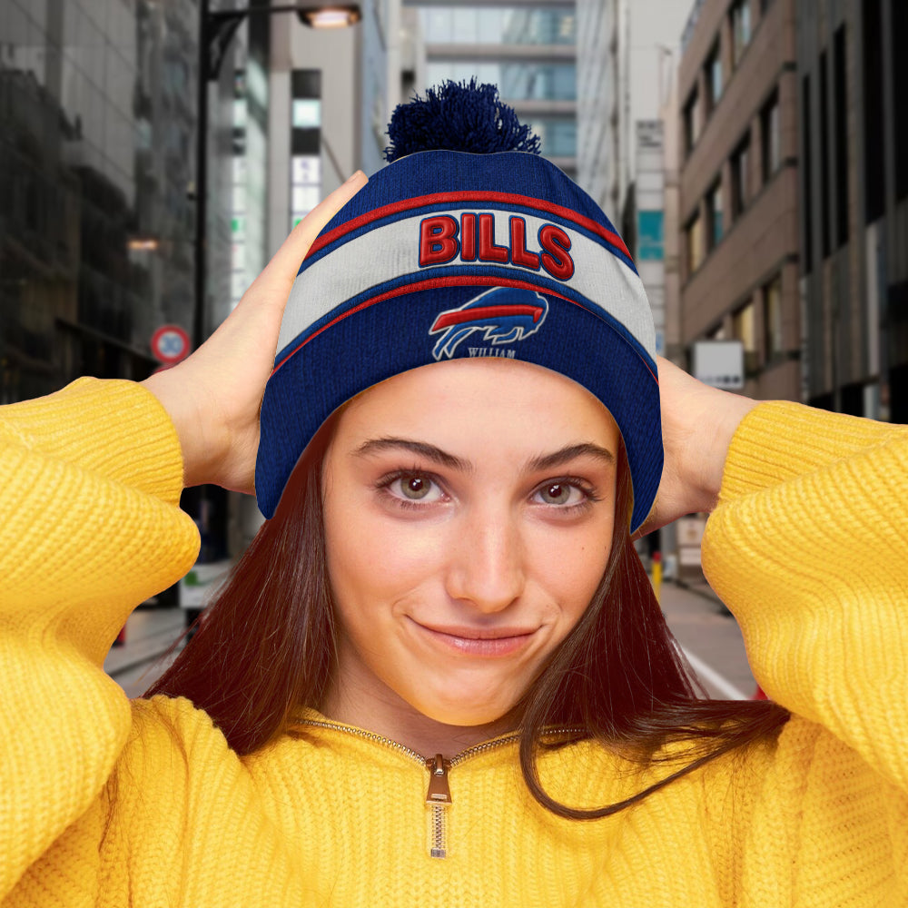 Équipe de football de Buffalo - Bonnet de football américain personnalisé