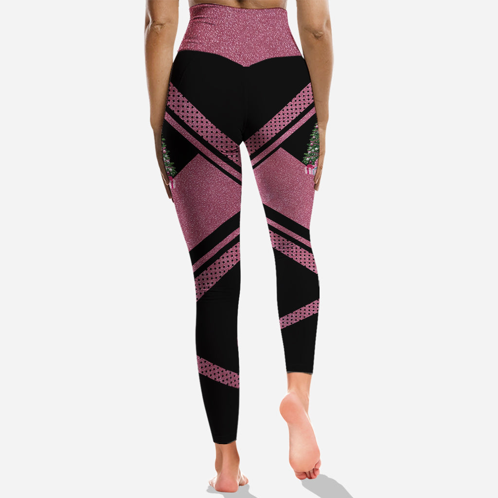 Rose Magique - Sweat à capuche et legging personnalisés King of Rock and Roll