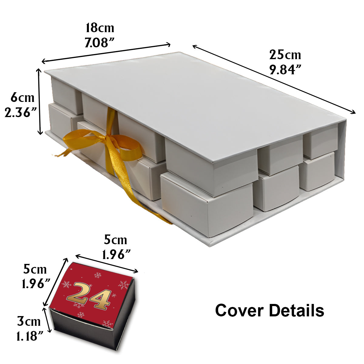 Christmas Movie Advent Calender - Personalized Christmas Folded Advent Calendar With Ornaments