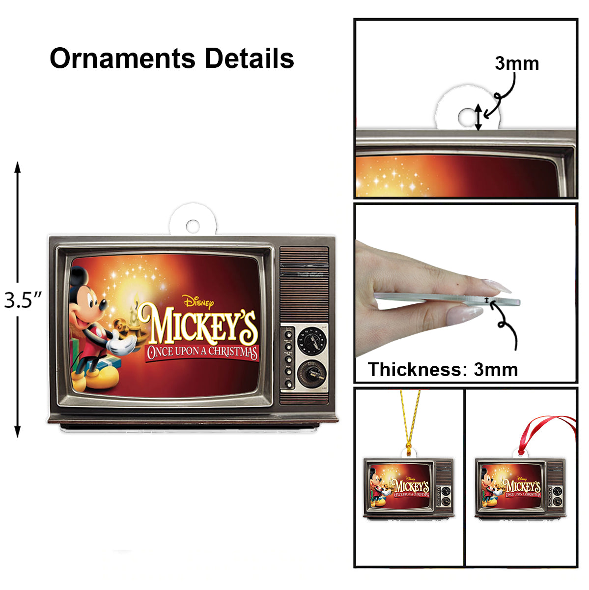 Christmas Movie Advent Calender - Personalized Christmas Folded Advent Calendar With Ornaments