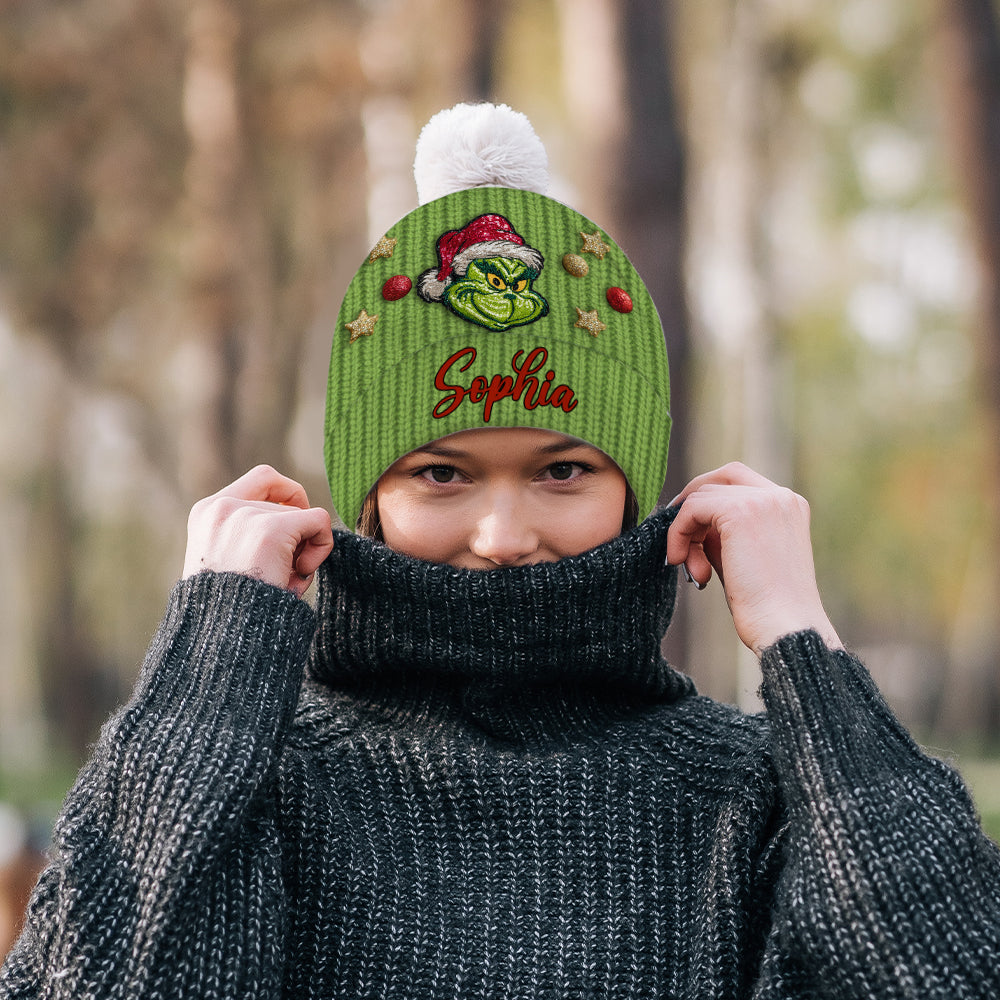 Ew People - Bonnet de Noël personnalisé avec étole