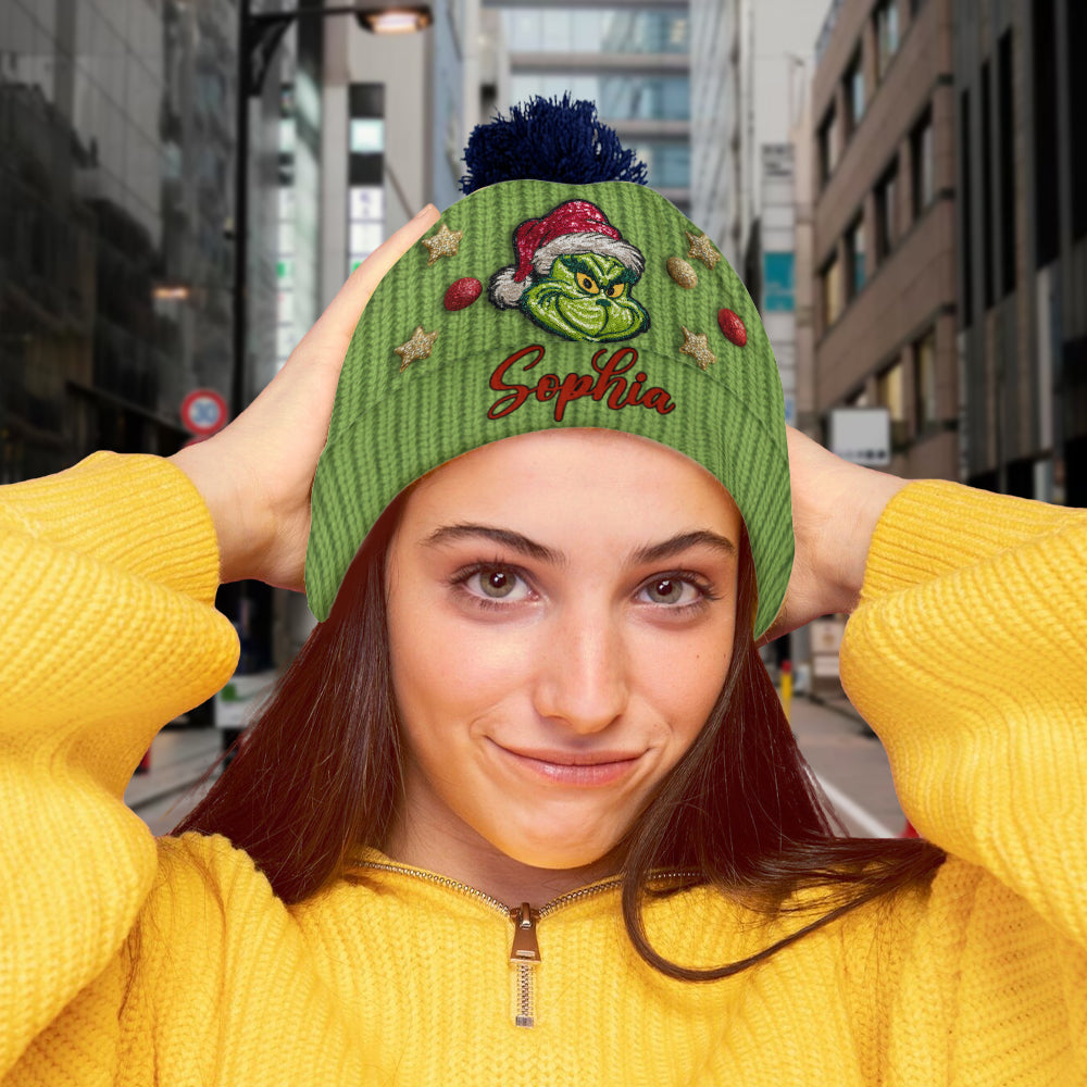 Ew People - Bonnet de Noël personnalisé avec étole