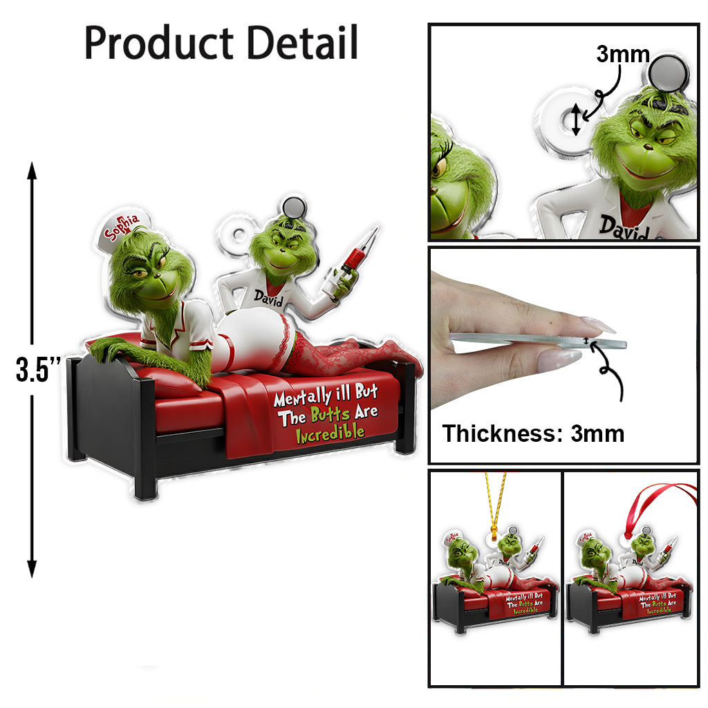 Christmas Couples Gift - Personalized Stole Christmas Ornament