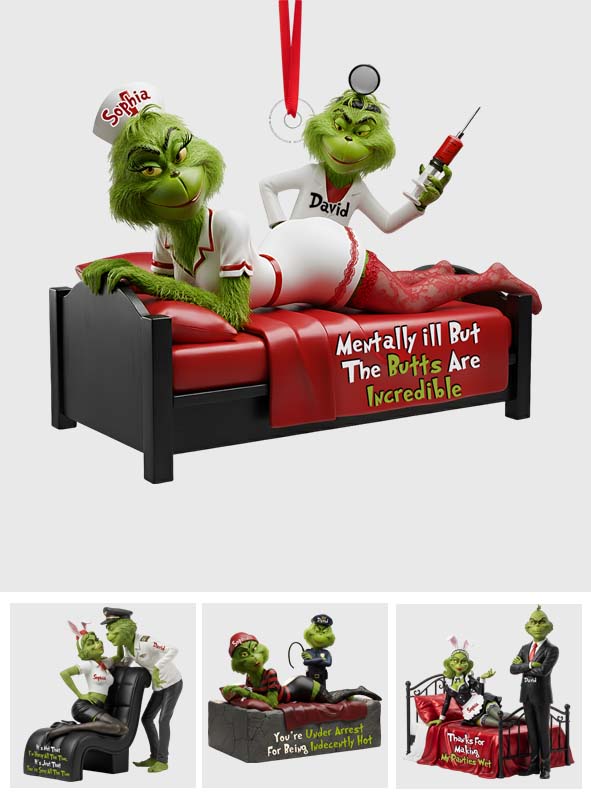 Christmas Couples Gift - Personalized Stole Christmas Ornament