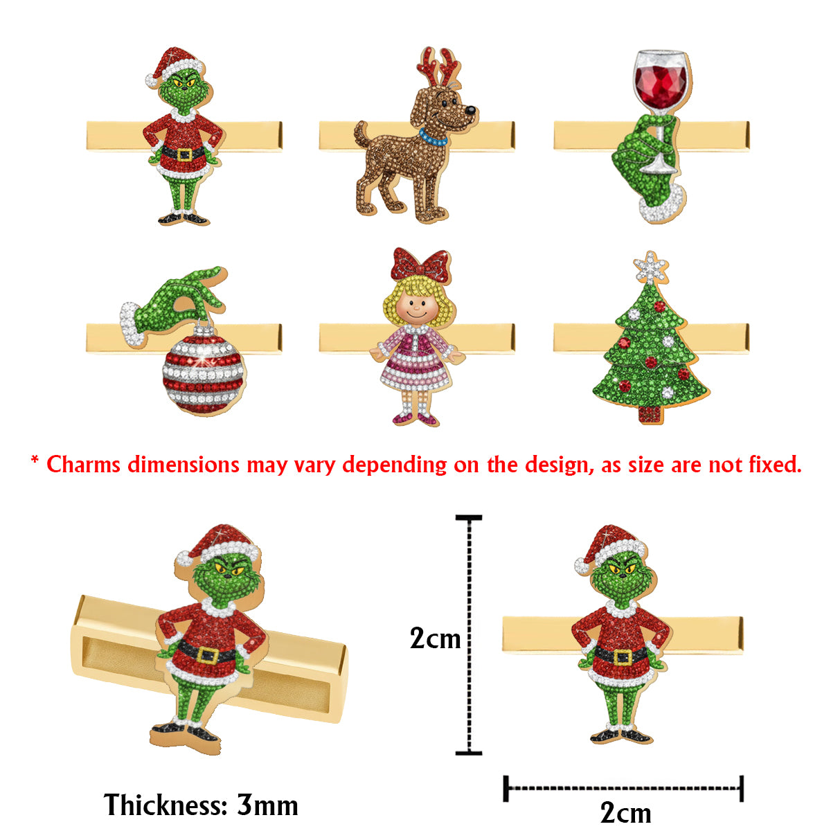 Joyeux Noël - Étole de Noël personnalisée pour femme - Montre-bracelet 