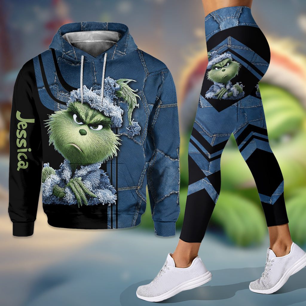 Merry Christmas - Personalized Stole Christmas Hoodie and Leggings