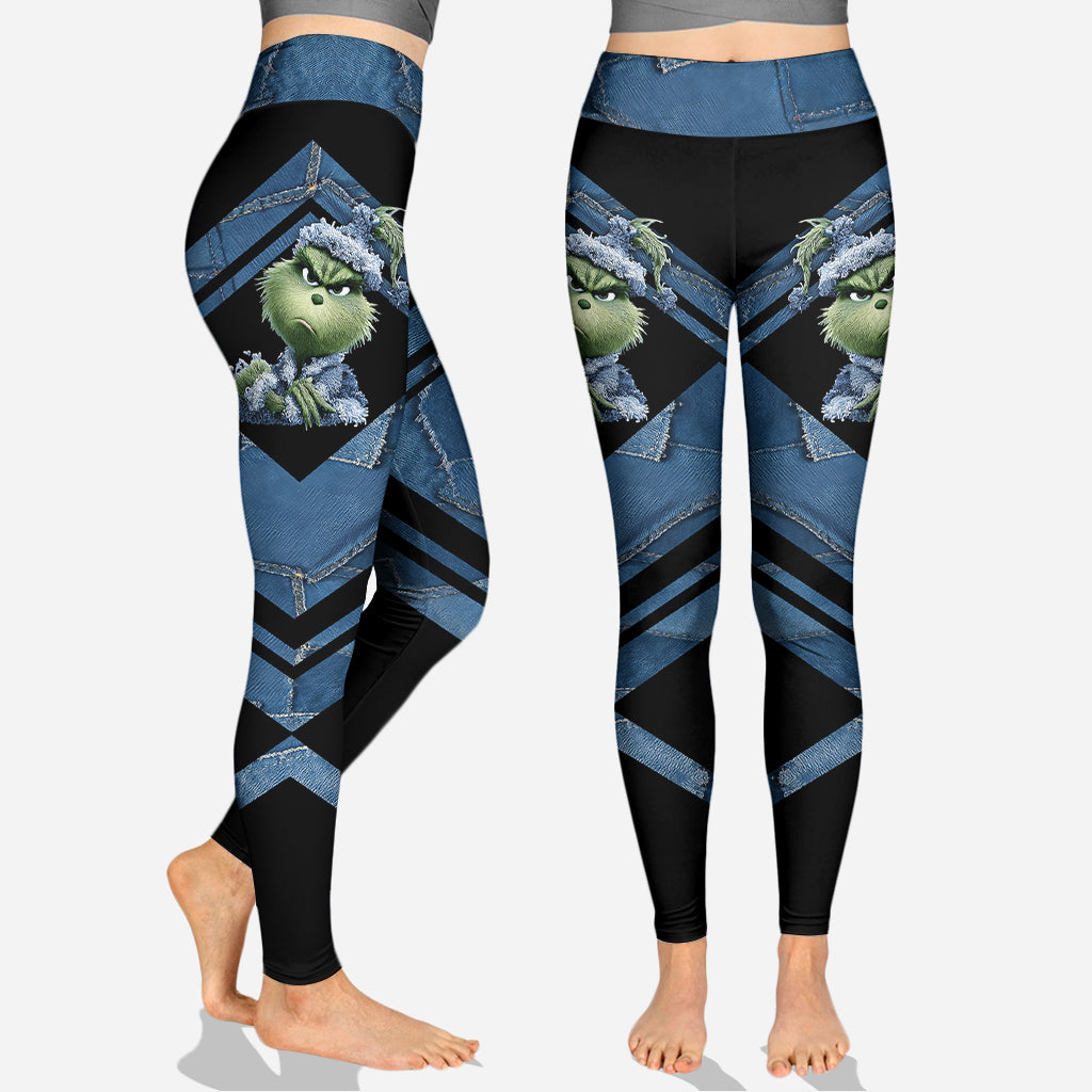 Merry Christmas - Personalized Stole Christmas Hoodie and Leggings
