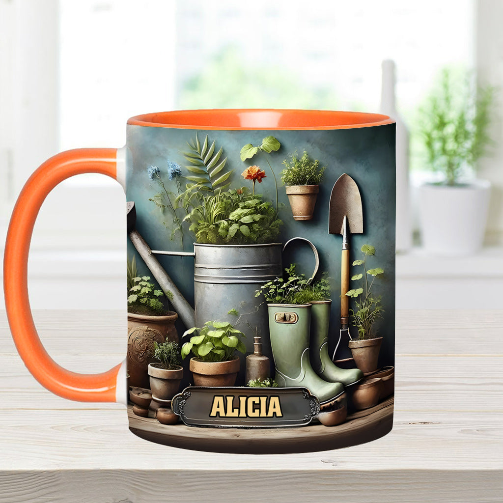 Mug personnalisé Green Garden - Décoration de jardinage