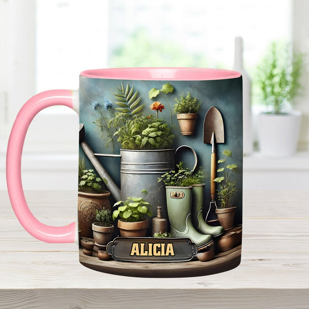 Mug personnalisé Green Garden - Décoration de jardinage