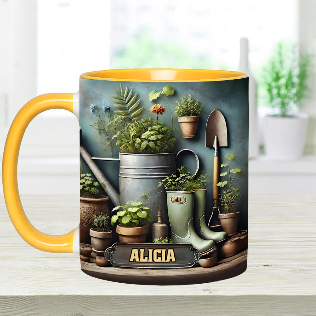 Mug personnalisé Green Garden - Décoration de jardinage