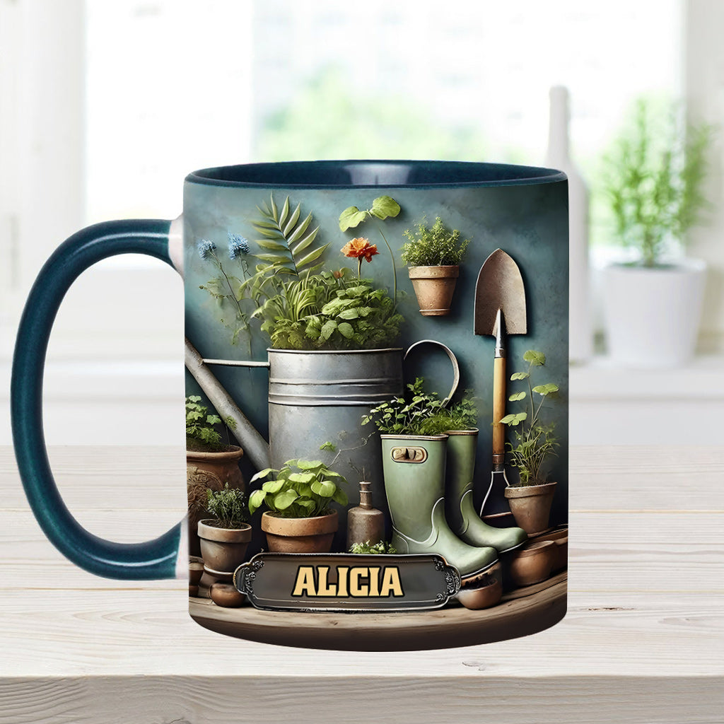 Mug personnalisé Green Garden - Décoration de jardinage