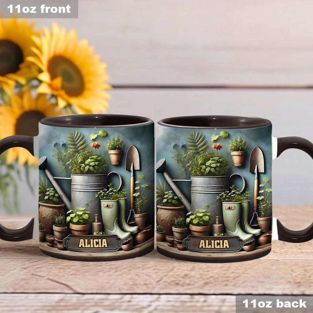 Mug personnalisé Green Garden - Décoration de jardinage