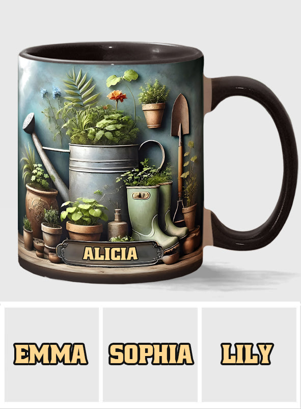 Mug personnalisé Green Garden - Décoration de jardinage