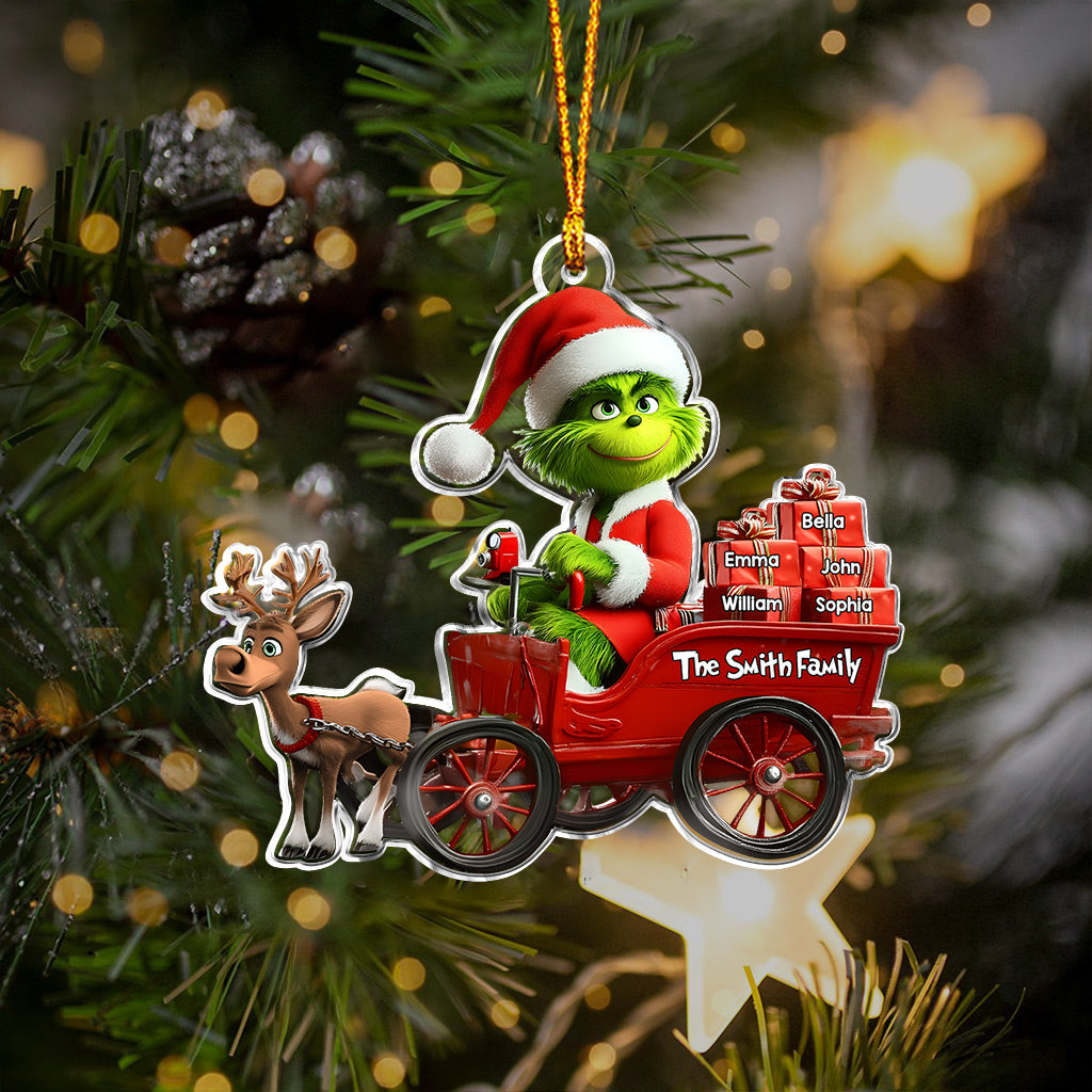 Celui qui a volé Noël - Ornement de Noël personnalisé