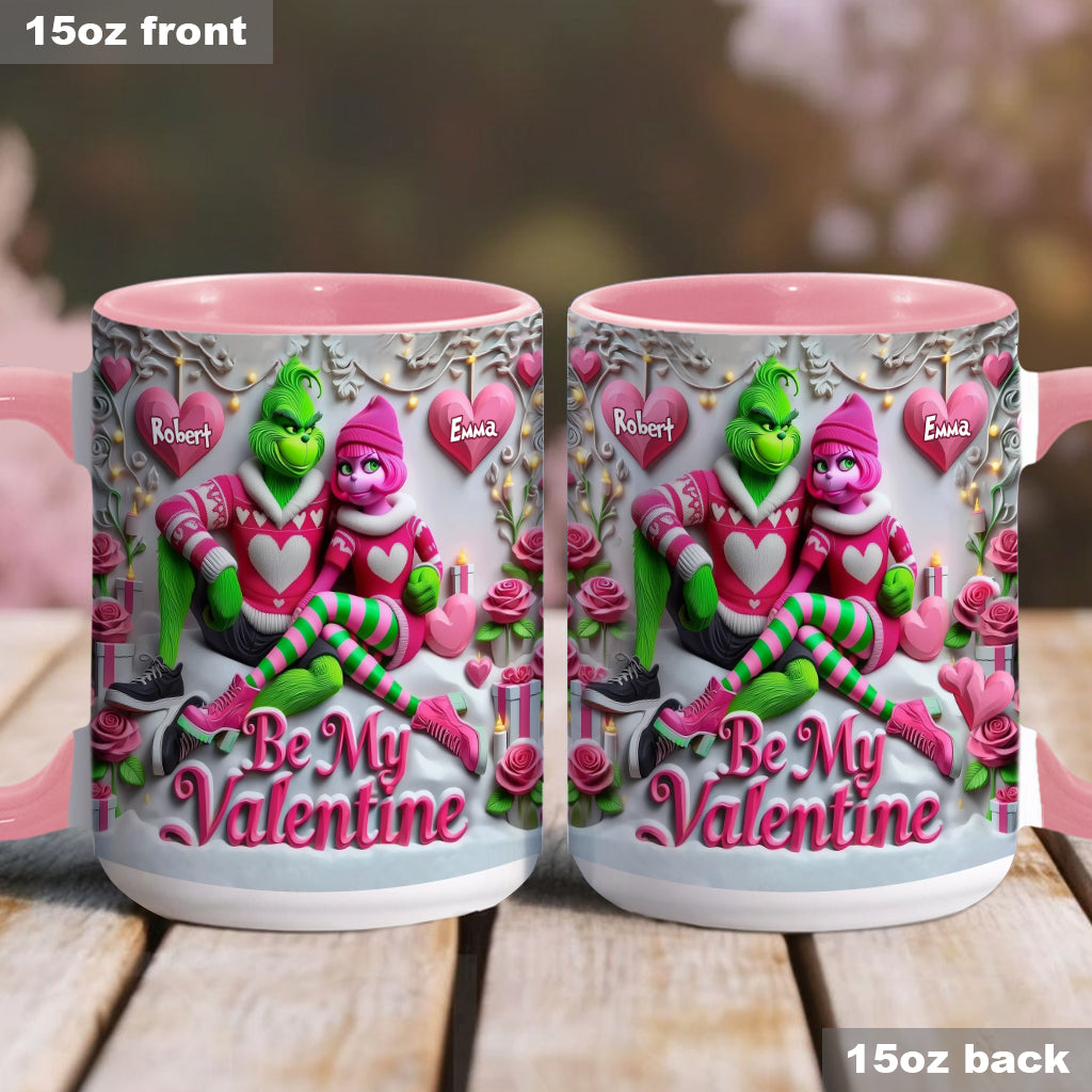 Sois ma/mon Valentin(e) - Mug personnalisé avec étole et décoration de Noël