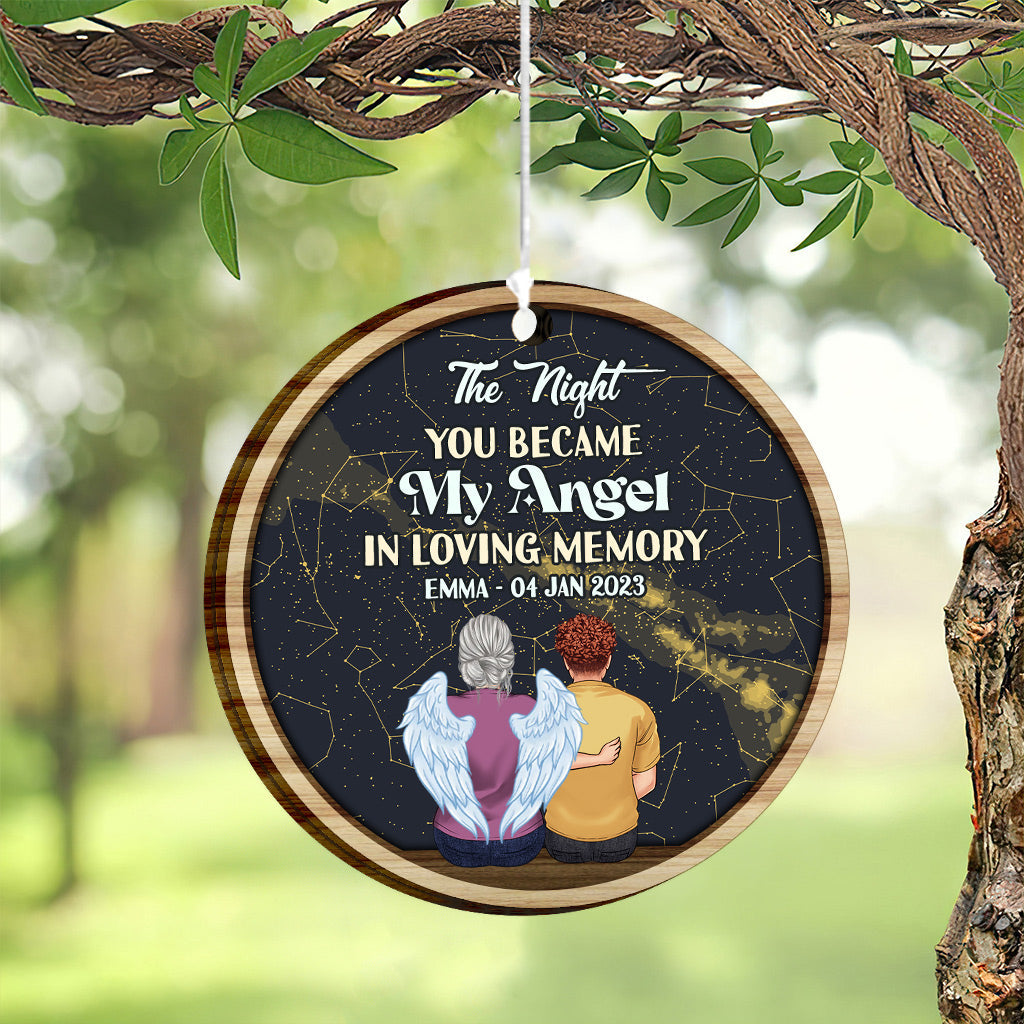 When I Look At The Stars - Personalized Memorial Wind Chime