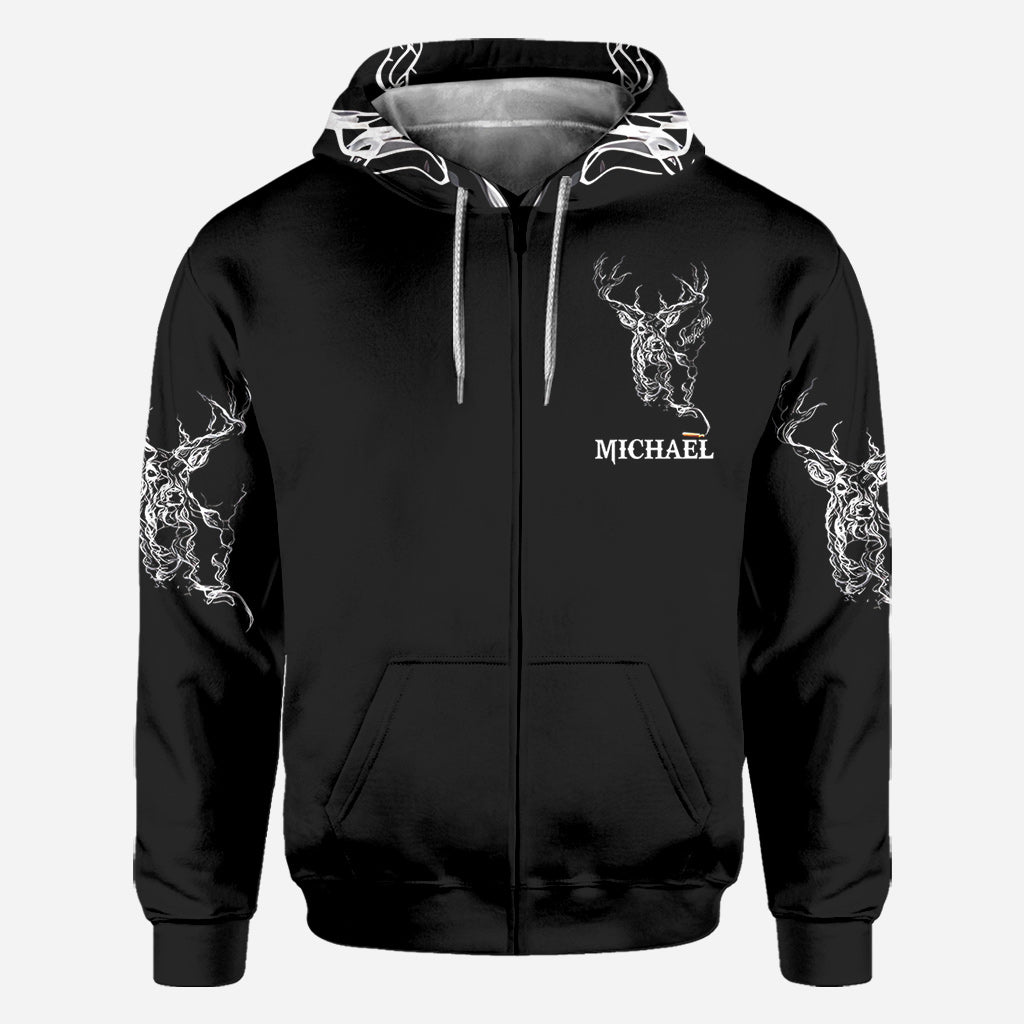 T-shirt personnalisé « La chasse, c'est la passion »