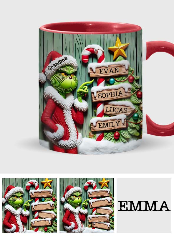 Joyeux Noël - Mug personnalisé avec étole de Noël