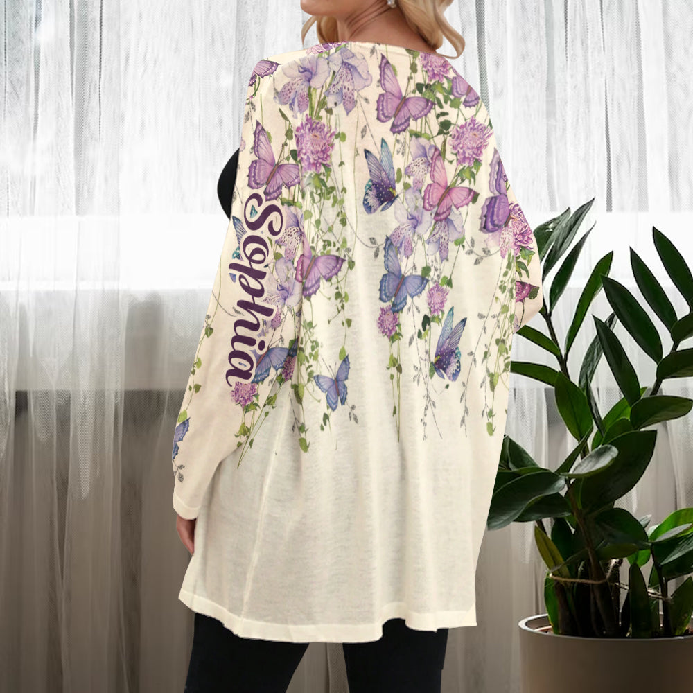 Gilet papillon personnalisé
