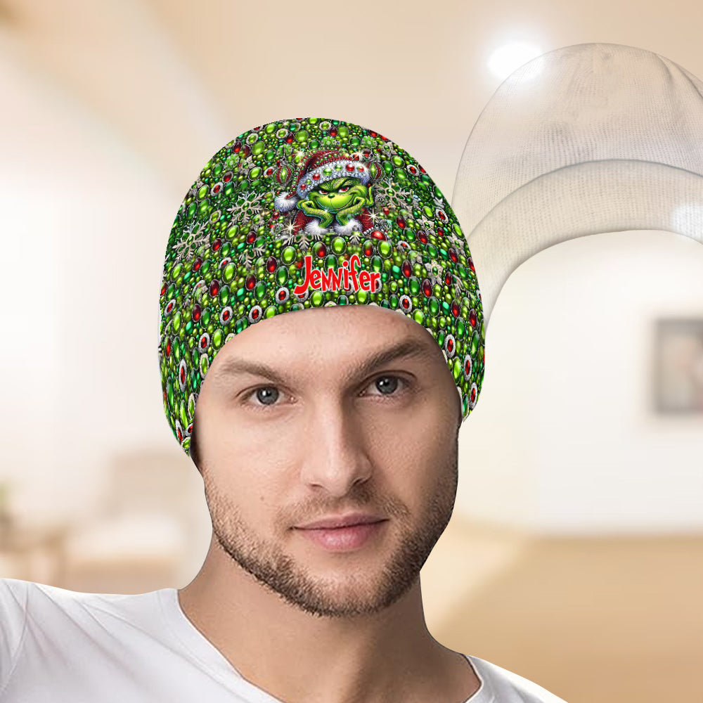 Joyeux Noël - Bonnet de Noël personnalisé avec étole