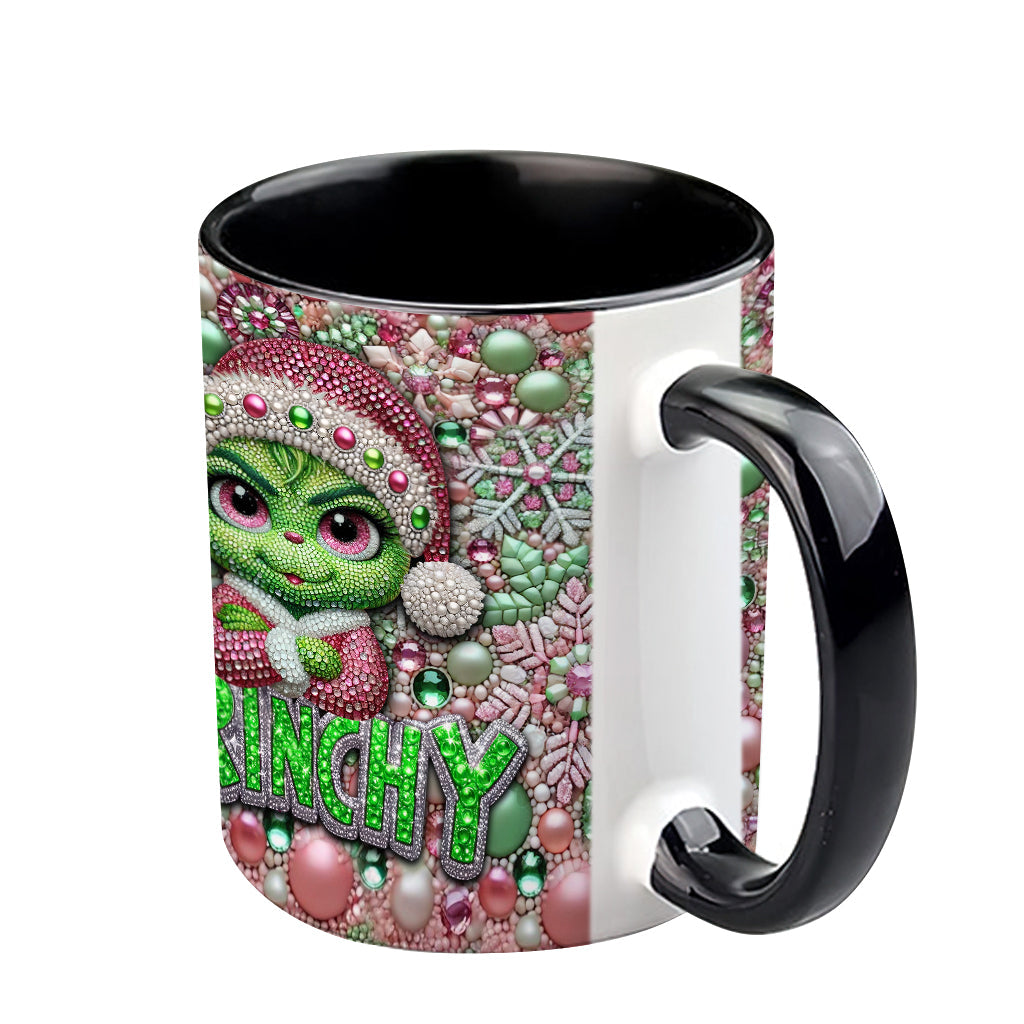 Merry Grinchmas - Personalized Stole Christmas Accent Mug