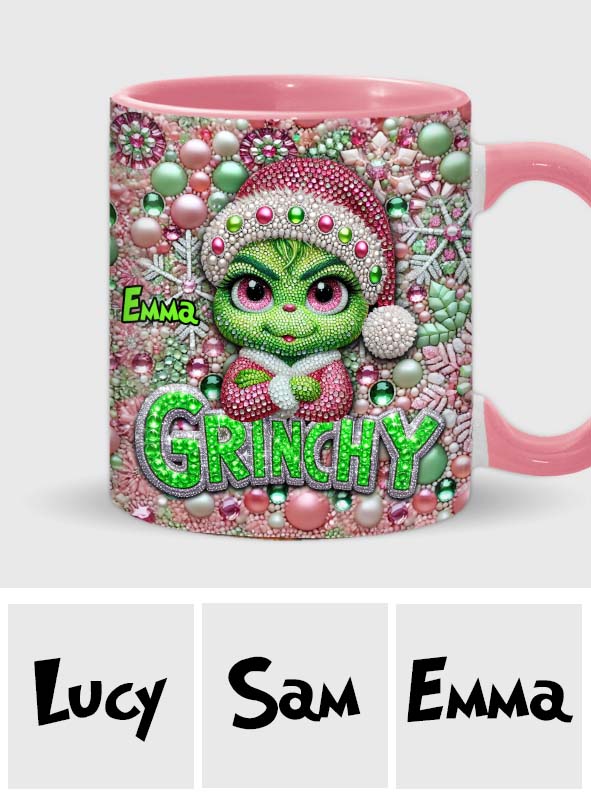 Merry Grinchmas - Personalized Stole Christmas Accent Mug