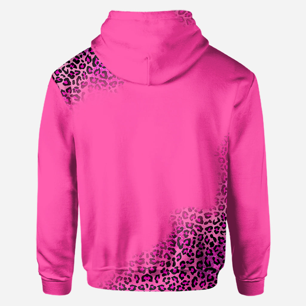 En octobre, on porte du rose - T-shirt intégral de sensibilisation au cancer du sein
