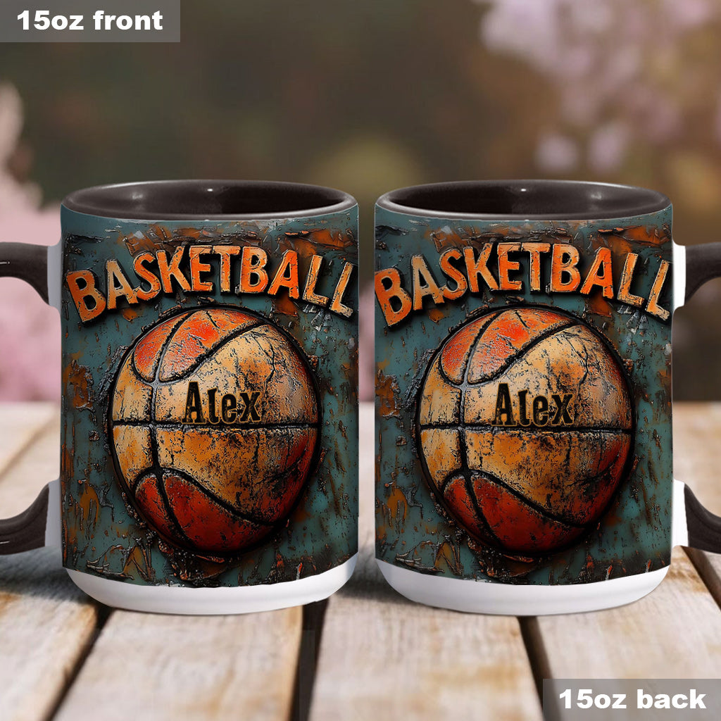 Mug personnalisé Basketball For Life - À l'effigie du basketball