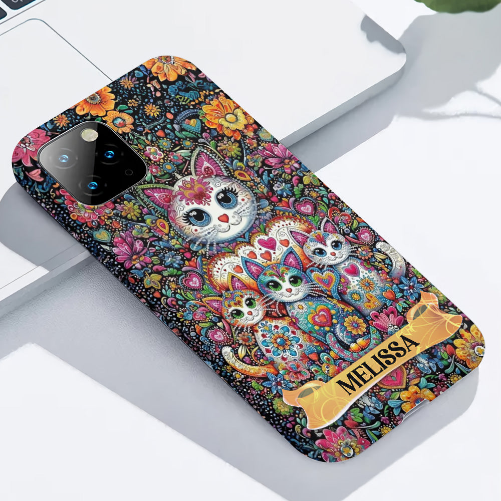 Magnifiques chats - Coque de téléphone personnalisée avec impression intégrale de chat