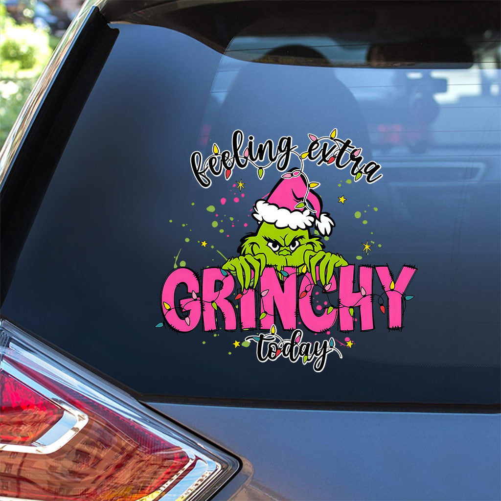 Feeling Extra Grinchy - Stole Christmas Decal Full