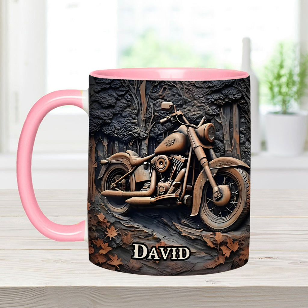 Ne sous-estimez jamais un vieux motard ! – Mug personnalisé pour motard