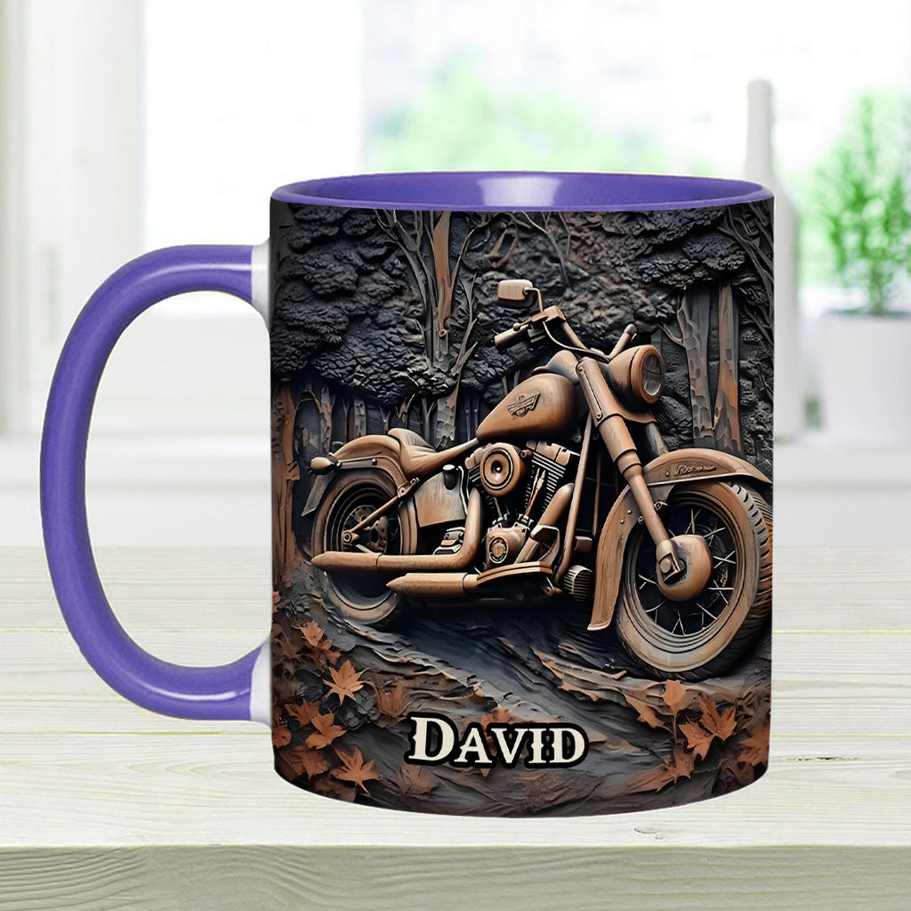 Ne sous-estimez jamais un vieux motard ! – Mug personnalisé pour motard
