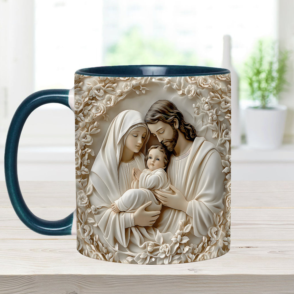 Mug chrétien personnalisé La Sainte Famille