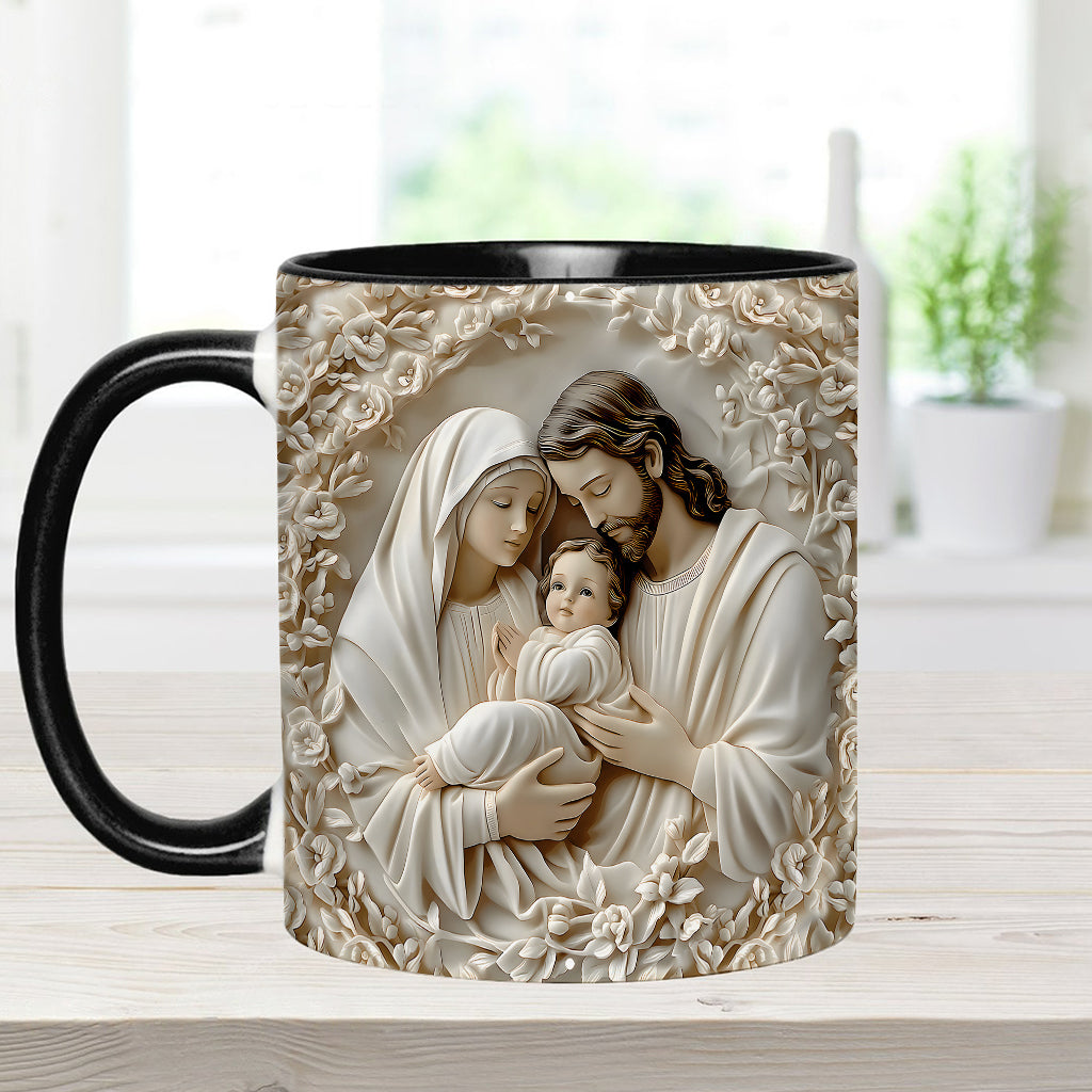 Mug chrétien personnalisé La Sainte Famille