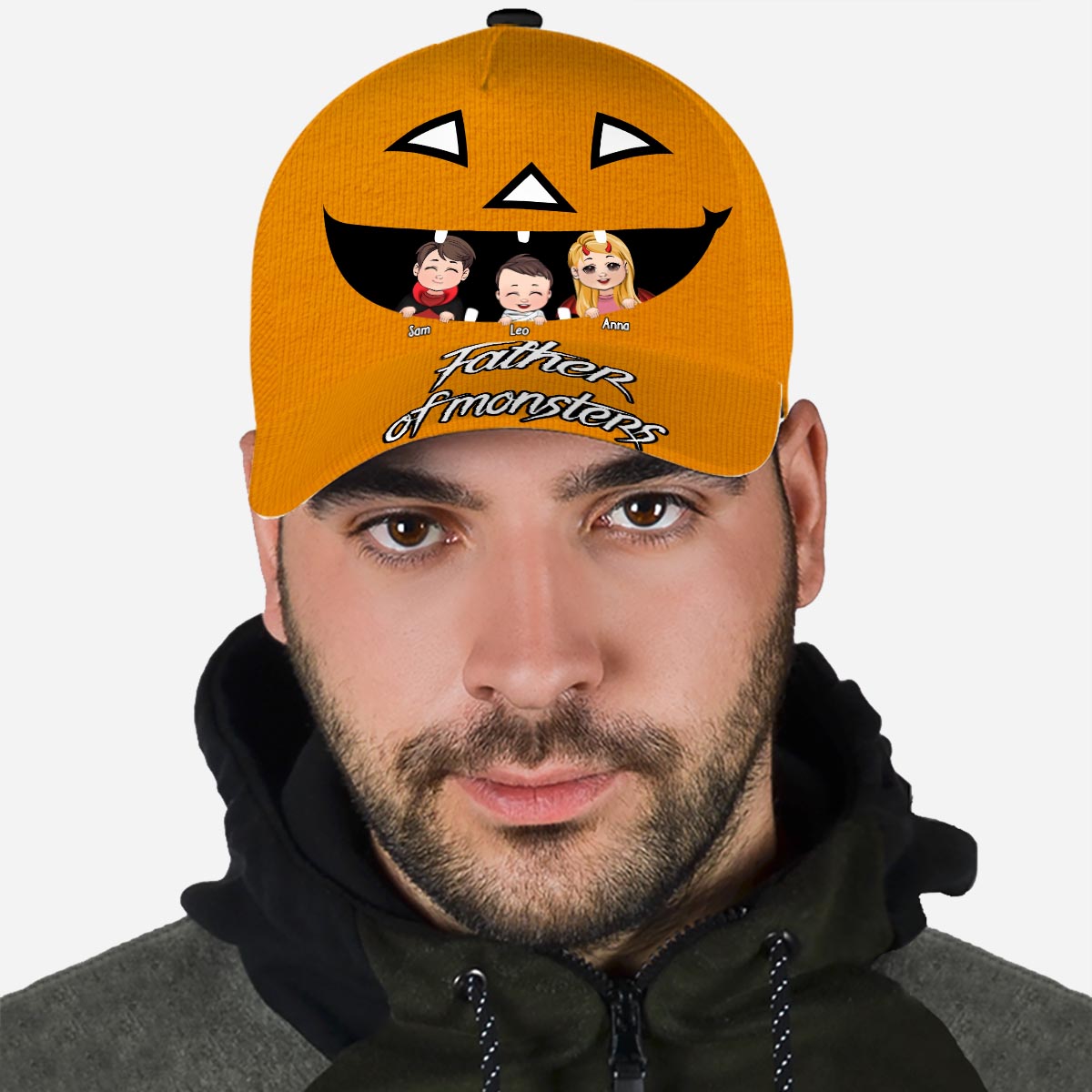 Père des Monstres - Casquette Classique Personnalisée pour Père