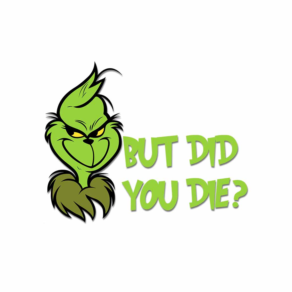 Mais es-tu mort ? - Autocollant complet