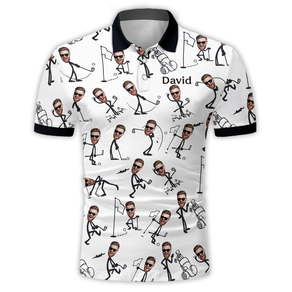 Cadeau pour papa, oncle, mari golfeur... - Polo de golf personnalisé