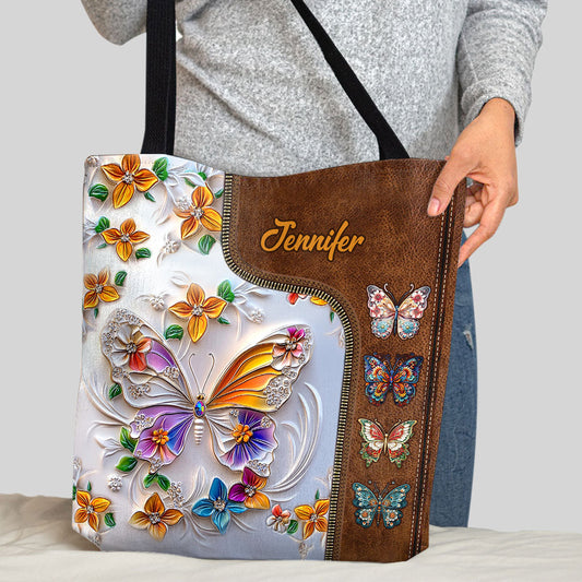 Sac fourre-tout papillon personnalisé - Magnifique papillon