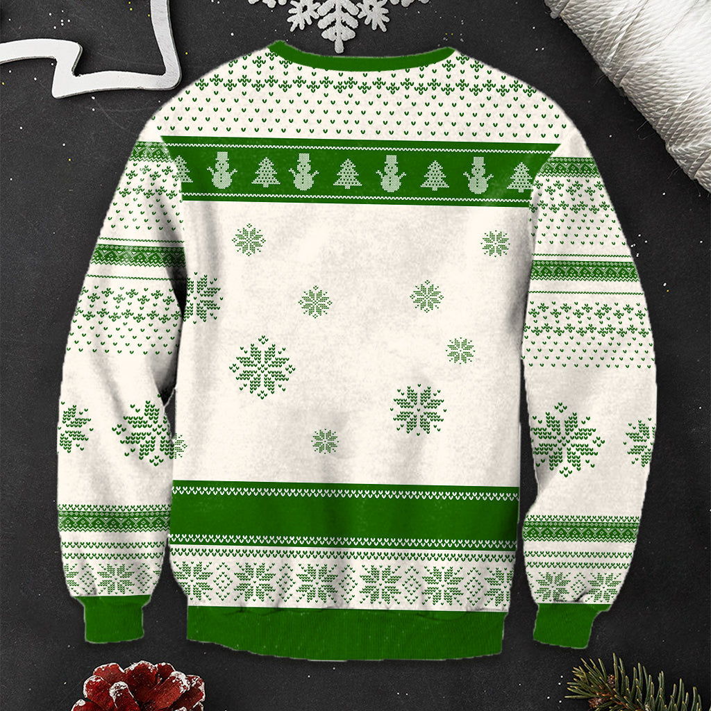 Grinch Squad - Personalized Stole Christmas Ugly Sweater