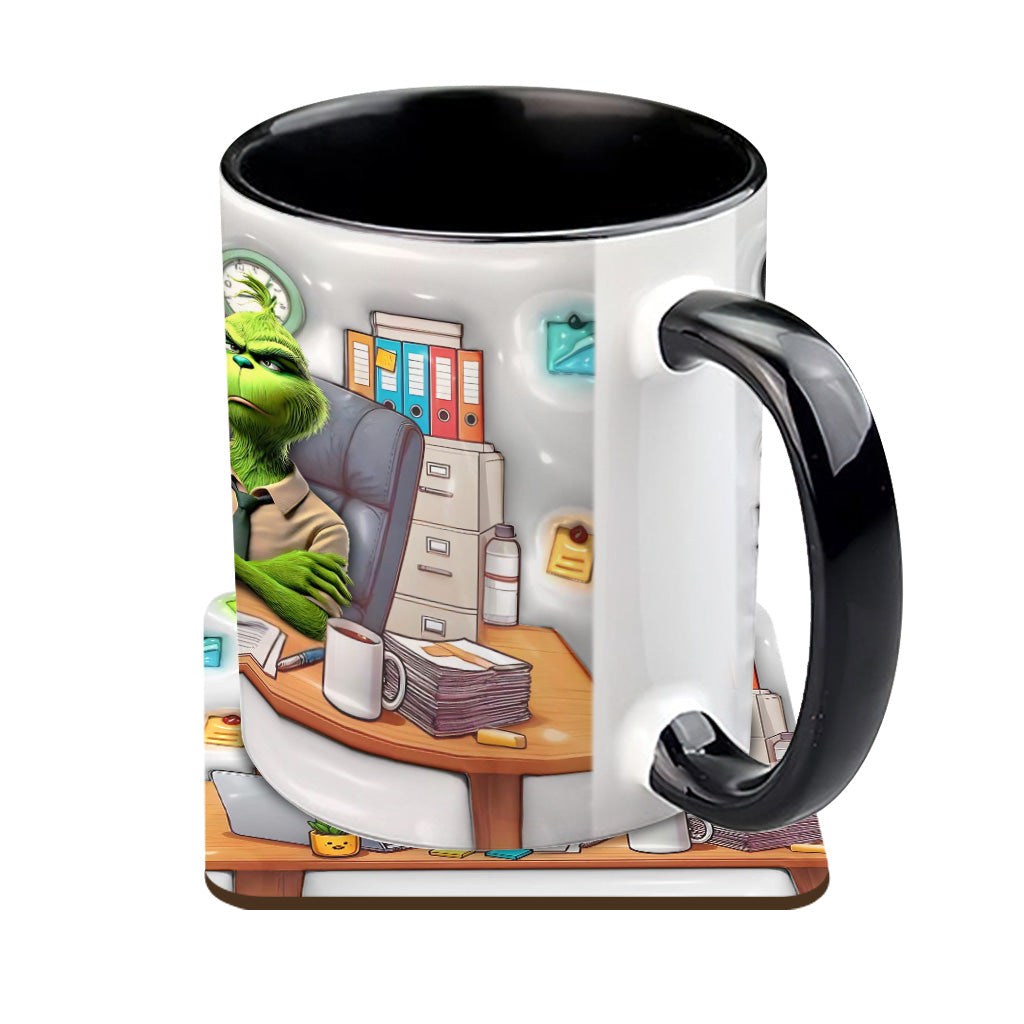 Cluster F*** Fixer - Personalized Stole Christmas Accent Mug