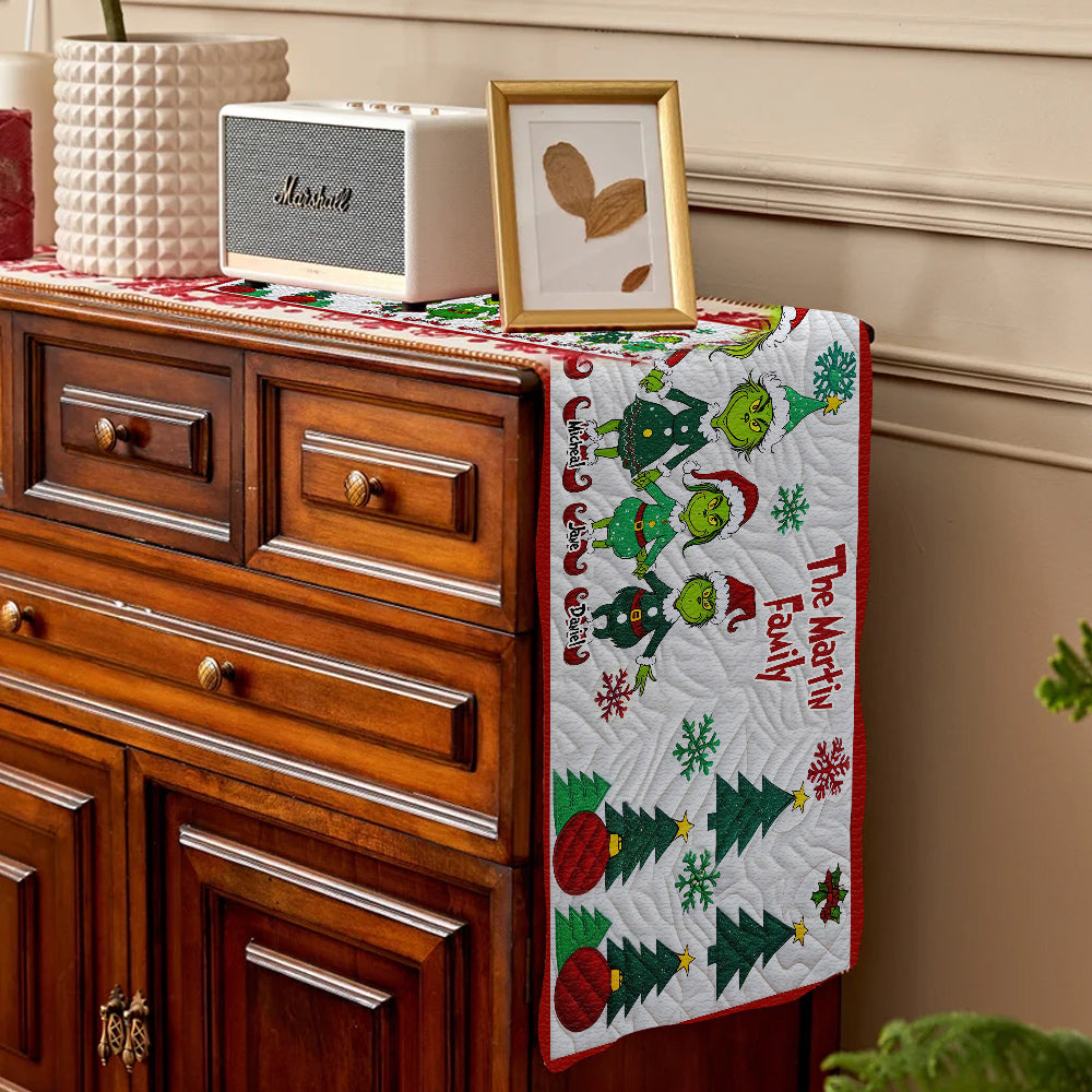 Chaos Coordinator - Personalized Stole Christmas Table Runner