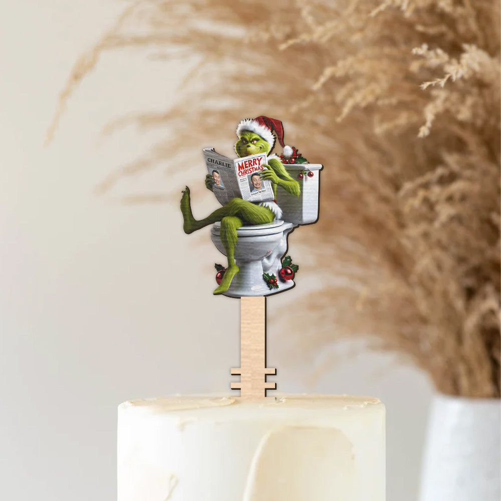 Merry Christmas - Personalized Stole Christmas Tree Topper