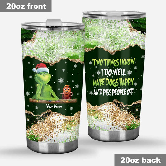 Deux choses que je sais - Gobelet de Noël personnalisé « Étole »