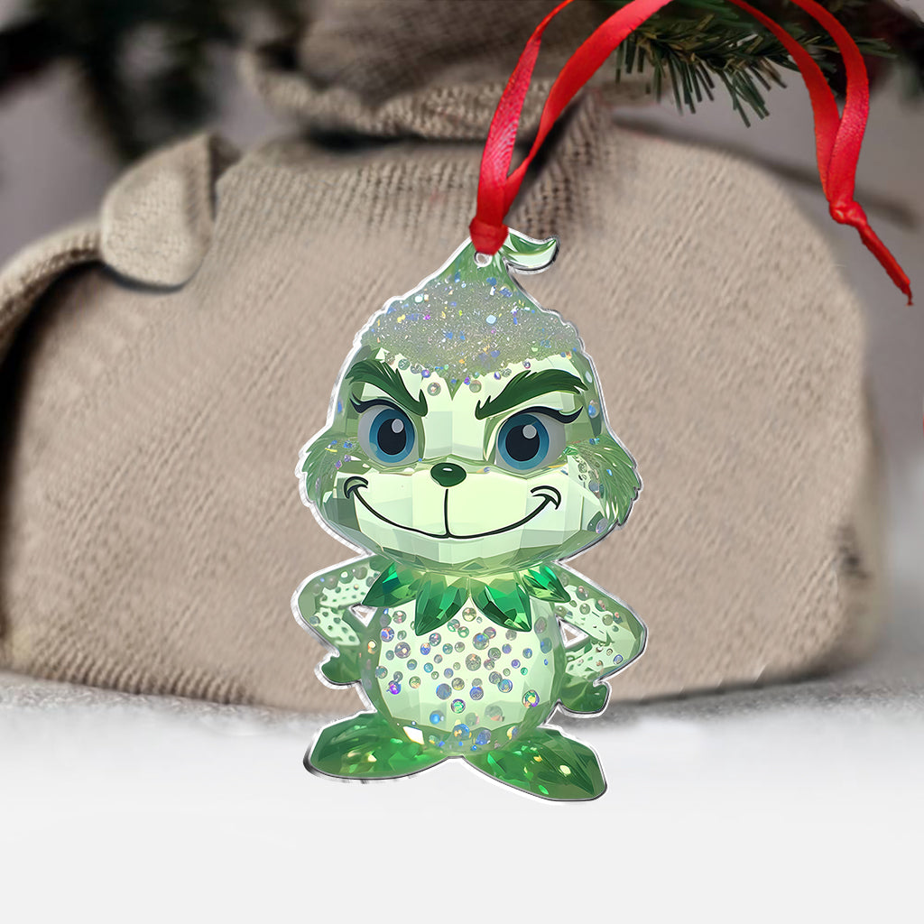 Merry Grinchmas - Stole Christmas Ornament
