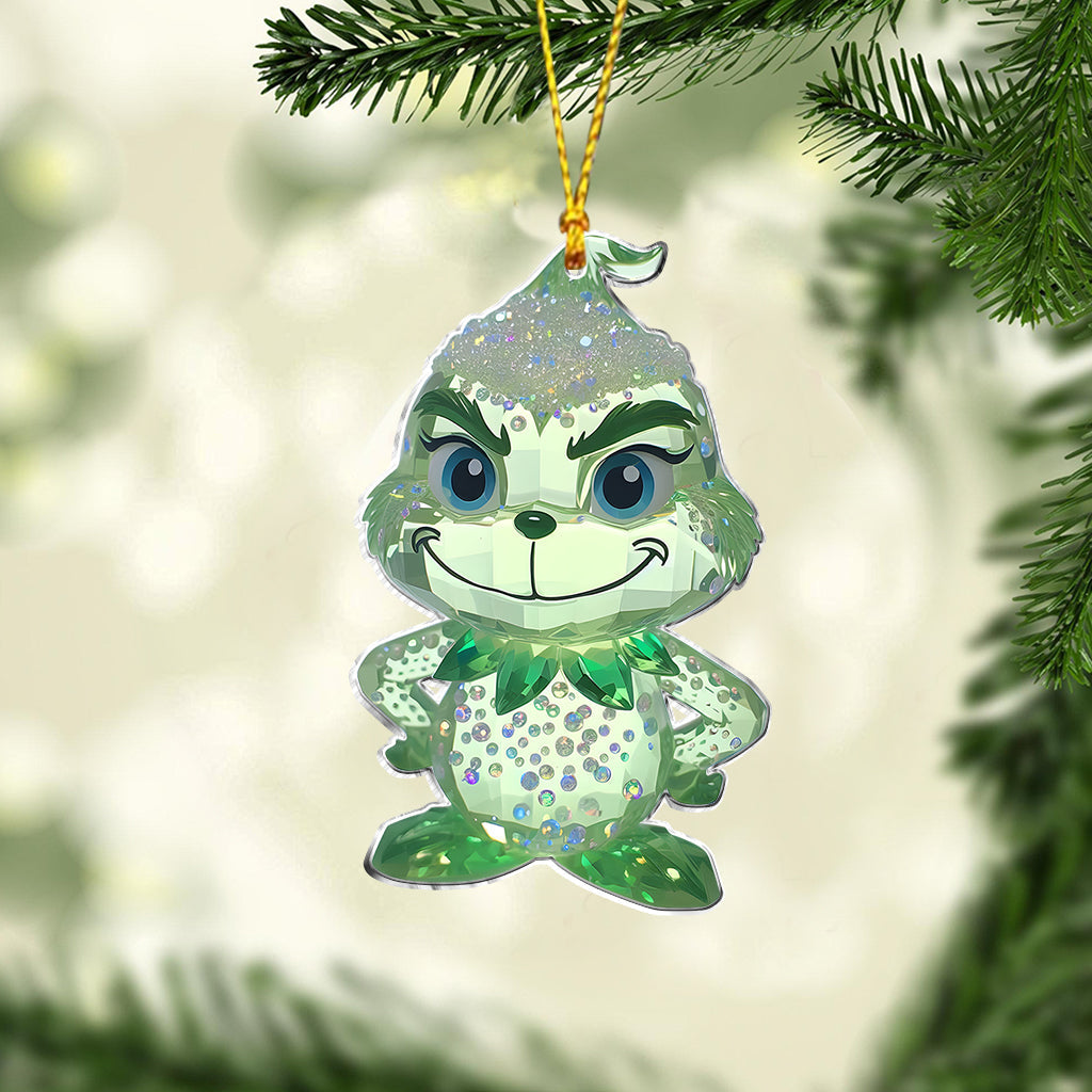 Merry Grinchmas - Stole Christmas Ornament
