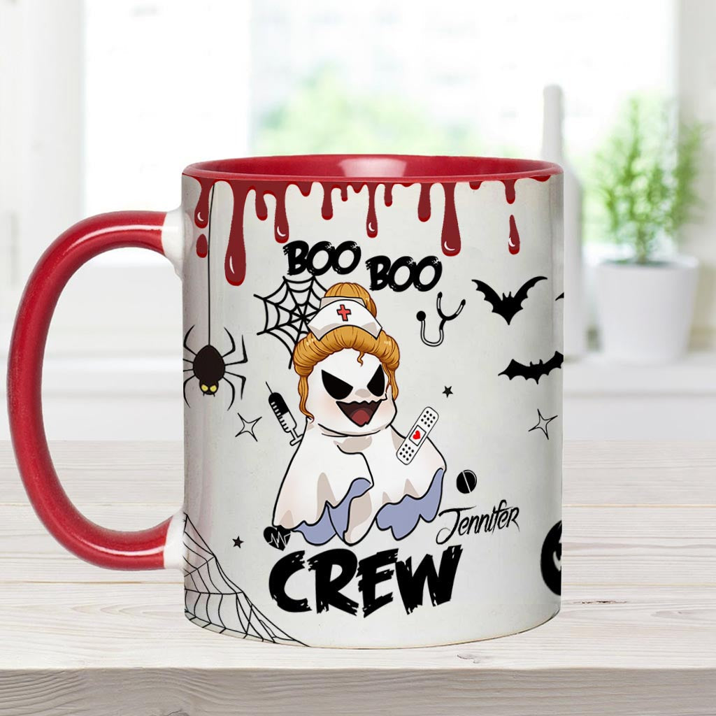 Mug personnalisé Boo Boo Crew - Thème infirmière