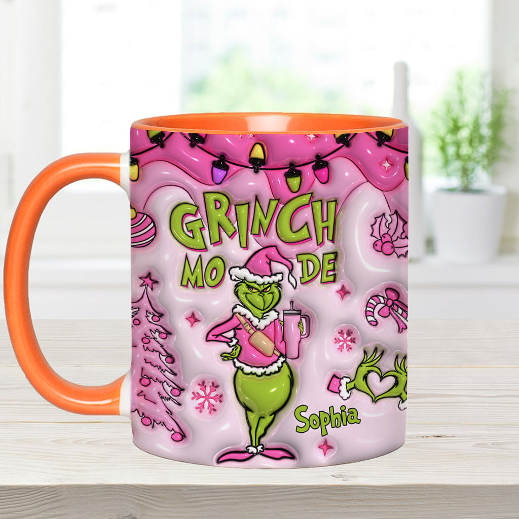 Mode On - Personalized Stole Christmas Accent Mug
